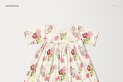 Short Sleeve Swing Dress Mockup Set, a Shirt Mockup by creatsy5 (Thumbnail 4 of 10)