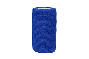 Blue cohesive bandage roll isolated, a Health & Medical Photo by Rohan Photography