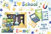 Back to School Boys edition clipart, an Education Illustration by Tatiana Troian (Thumbnail 3 of 5)