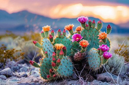 Collection of cactus plants thriving, a Photo by Iftikhar Alam