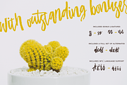 Academy House + Logos, a Script Font by Flycatcher Design (Thumbnail 5 of 9)
