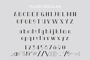 Anatta Display Serif Typeface