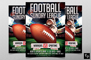 Football Flyer, a Flyer Template by FlyerPig (Thumbnail 1 of 3)