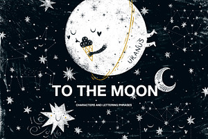 To The Moon - Space Characters