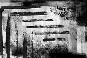 Abstract Brushes In Grunge Style