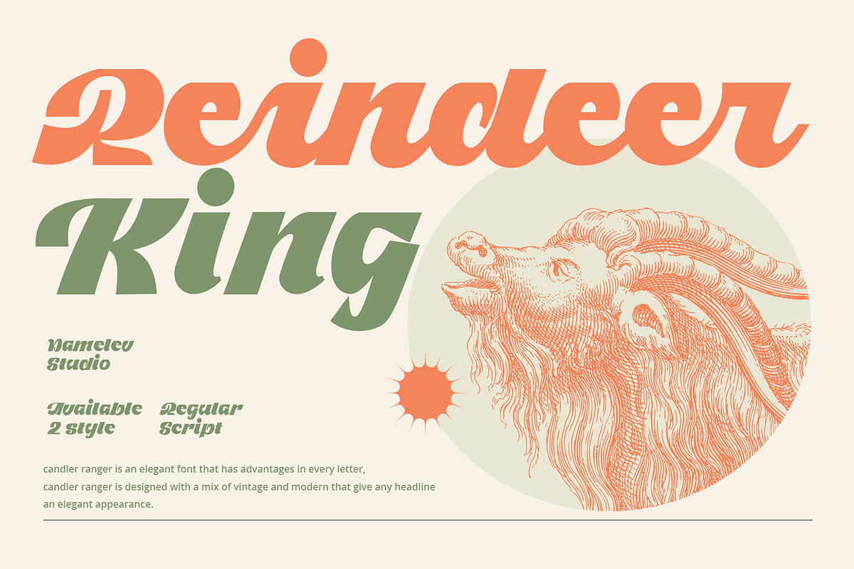 Candler Ranger Font Duo, a Script Font by Damelev (Photo 4 of 8)