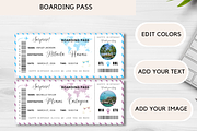 Editable Boarding Pass Template, a Card Template by YasdeyDesigns (Thumbnail 5 of 6)