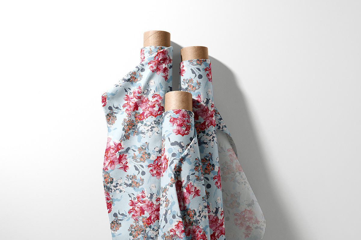 Colorful Summer Floral Pattern, a Pattern Graphic by StudioGlouna (Photo 5 of 9)
