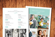 photography pricing template, a Brochure Template by DonyDesigns (Thumbnail 2 of 2)
