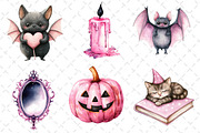 Cute Witchy Autumn Clipart PNG, an Illustration by Dream Creation (Thumbnail 7 of 7)