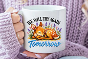 Spring Quote Deer png, an Illustration by Designworld (Thumbnail 3 of 5)