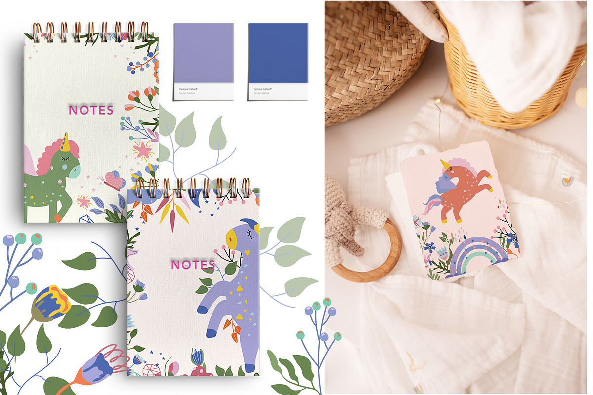 Magical Unicorns, big collections, an Animal Illustration by Usis (Photo 16 of 22)