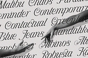 Hottest Springs Typeface, a Script Font by Letter Fresh (Thumbnail 3 of 12)