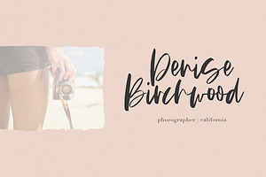 Glossy - A Handwritten Script Font