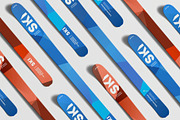 Skis Mockup, a Product Mockup by zippypixelstudio (Thumbnail 4 of 12)