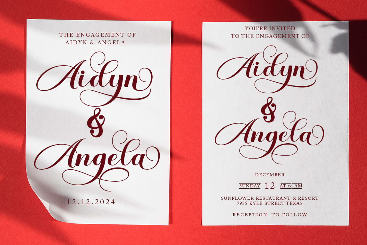 Mongilon Script, a Script Font by Has_rizal (Photo 3 of 12)