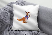 Cute happy kangaroo animals set, an Animal Illustration by Good Studio (Thumbnail 15 of 15)