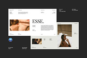 ESSE - Brand Portfolio Template, a Presentation Template by Creatorism (Thumbnail 1 of 9)