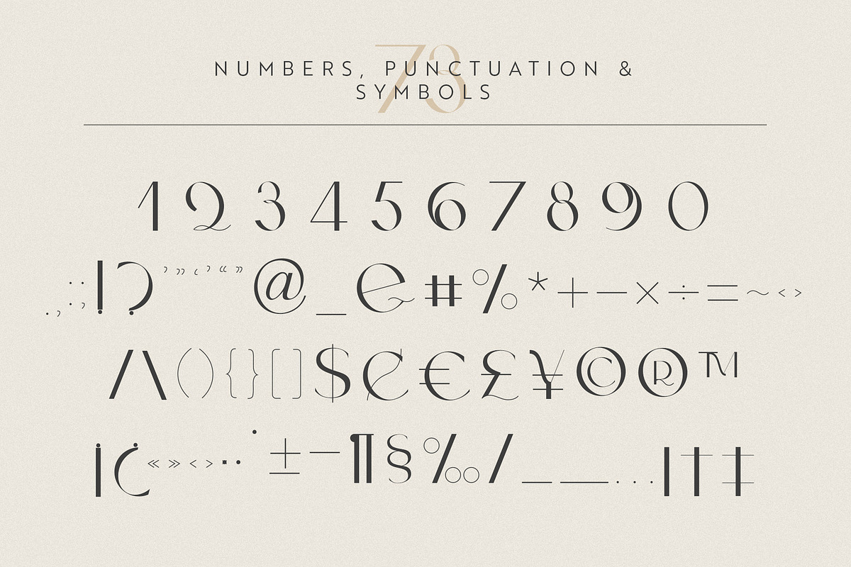 Cameron | Modern Sans Serif Font, a Sans Serif Font by Kandella's Art (Photo 11 of 17)