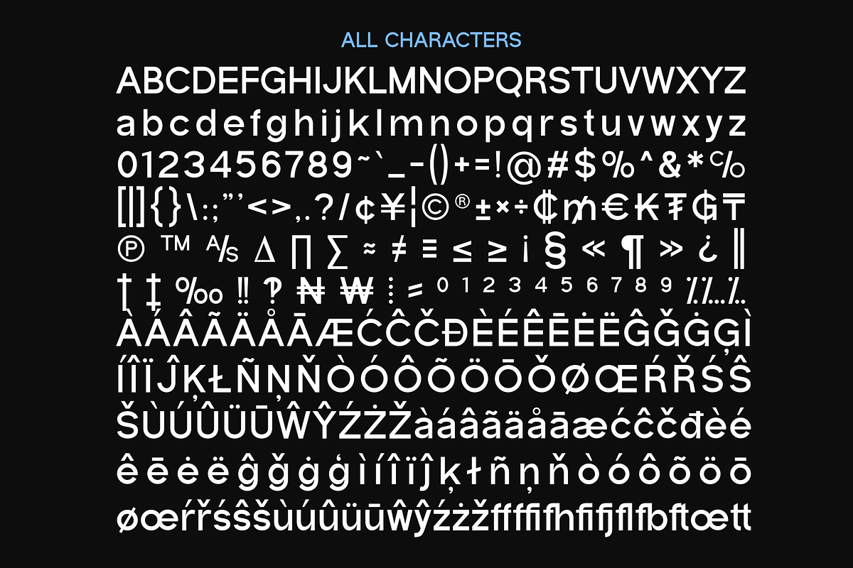 Hectures - Modern SansSerif Typeface, a Sans Serif Font by MaikoHatta (Photo 5 of 7)