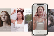 HairStylist Instagram Video Reels, a Social Media Template by design4social (Thumbnail 2 of 7)