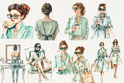 Fancy Shopping Boutique Clipart, an Illustration by NadiaTheronArt (Thumbnail 3 of 4)
