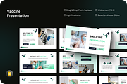 Vaccine Presentation Google Slides, a Presentation Template by SquidPixey (Thumbnail 1 of 7)