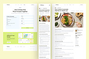Fitness SaaS Website UI Figma, an UI Kit Template by peterdraw (Thumbnail 2 of 7)
