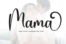 Mama | Script Font