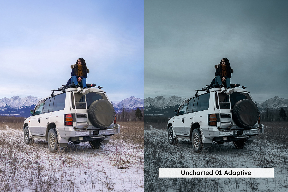 20 Dark Landscapes Lightroom Presets, a Preset Add-On by SparkleStock (Photo 7 of 16)