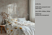 Minimalist Bedding Mockup Collection, a Merchandise Mockup by Maria S. Studio (Thumbnail 4 of 4)