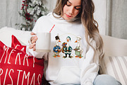 Vintage Christmas Goose Png, an Illustration by designcity5 (Thumbnail 2 of 8)