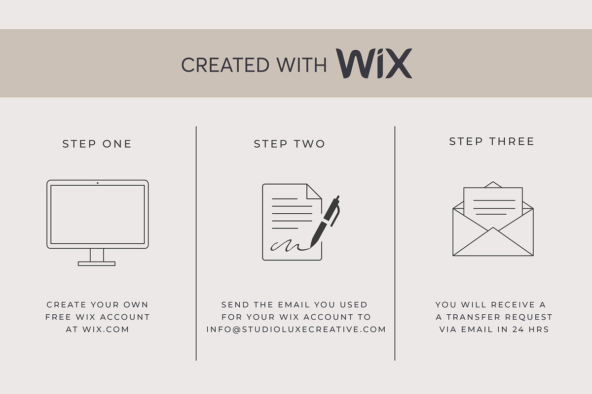 Sierra Coaching Wix Website Template, a Wix Template by Studio Luxe Creative (Photo 7 of 7)