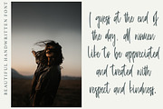 Saturniid - Beautiful Handwritten, a Handwritten Font by Arendxstudio (Thumbnail 2 of 7)