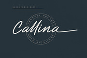 Callina // Bold Signature, a Script Font by Bluestudio (Thumbnail 1 of 10)