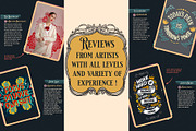 Procreate Design Brush Stamp Kit 1, a Brush Add-On by Debi Sementelli (Thumbnail 27 of 30)