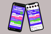 Weekly Event For Social Media Set, a Social Media Template by Gumico Studio. (Thumbnail 3 of 3)