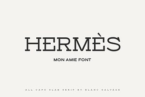 Mon Amie Modern Slab Serif