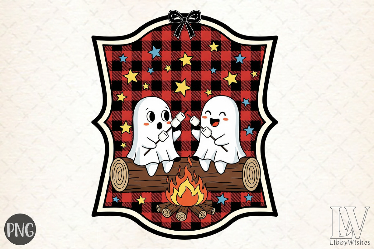 Halloween Hand-Drawn Frame Bundle Pn, an Illustration by Libby Wishes (Photo 7 of 12)