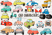 Car Characters, an Illustration by clipick (Thumbnail 1 of 5)