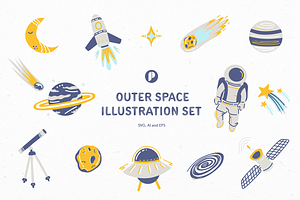 Universe Outer Space Illustration