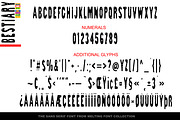 SlimOne Bestiary Decorative Font, a Sans Serif Font by GalaStudio (Thumbnail 2 of 10)
