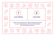 Medical Line Icons, an Outline Icon by Made by Made (Thumbnail 4 of 7)