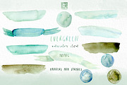 Pine. Watercolor clipart, an Illustration by LABFcreations (Thumbnail 6 of 9)