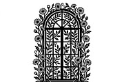 50 Floral French Window Ornament, a Decorative Illustration by Amazin_art (Thumbnail 26 of 35)