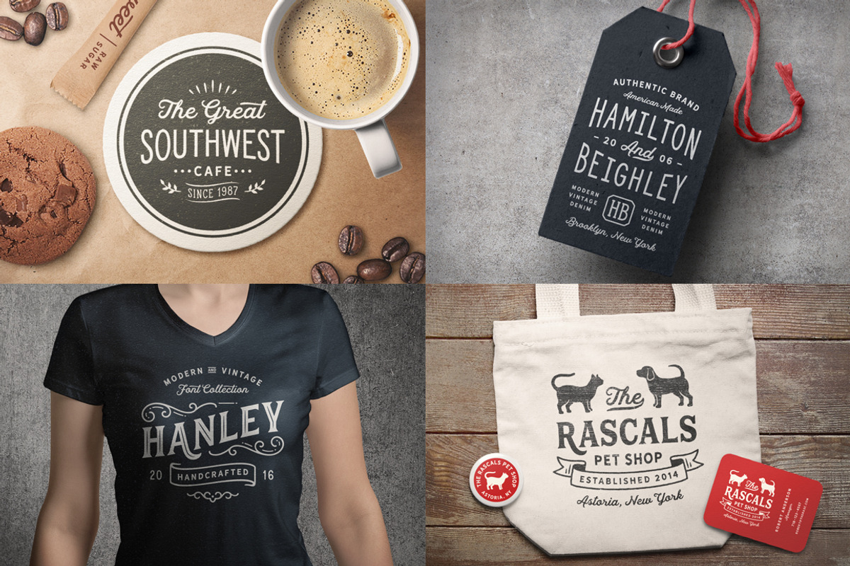 80 Modern Vintage Logos vol 3, a Branding & Logo Template by DISTRICT 62 STUDIO (Photo 8 of 15)
