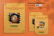 Oriental Restaurant Flyer, a Flyer Template by Attype (Thumbnail 1 of 4)