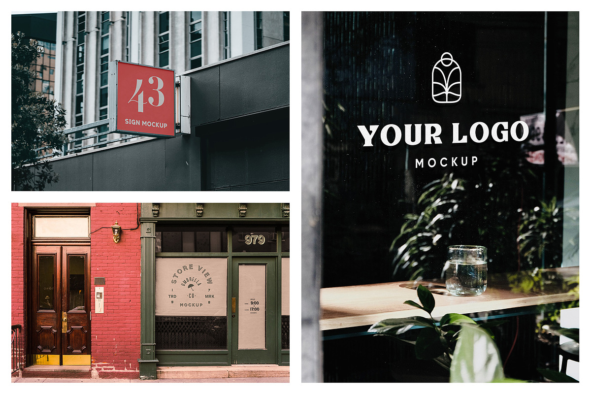Signage Mockups vol.01 - Advertising, an Advertising Mockup by MockupForest (Photo 7 of 10)