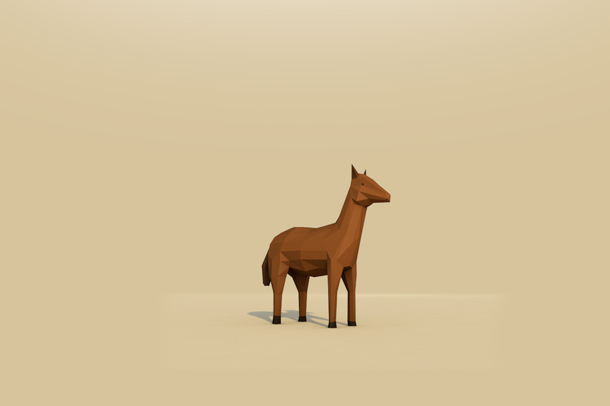 Low Poly Forest Animals Pack 1, an Animal 3D Model by Anton Moek (Photo 7 of 12)