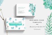 Botanical Garden II Business Card, a Business Card Template by Nordic.Arg (Thumbnail 3 of 3)